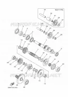 TRANSMISSION for Yamaha GRIZZLY 2010