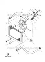 RADIATOR / HOSES for Yamaha GRIZZLY 2010