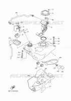 FUEL TANK for Yamaha GRIZZLY 2010