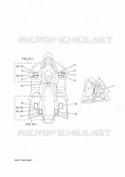 STICKER / LABEL 1 for Yamaha RAPTOR 2009