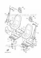 SEAT for Yamaha RHINO 2007