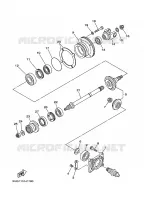 CROSS SHAFT for Yamaha RHINO 2007