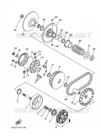 STARTER CLUTCH for Yamaha RHINO 2007