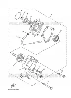 WATERPUMP / HOSES for Yamaha RHINO 2007