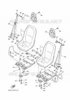 SEAT for Yamaha RHINO 2007
