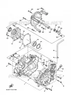 CRANKCASE for Yamaha RHINO 2007