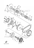 STARTER CLUTCH for Yamaha RHINO 2007