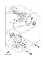 WATERPUMP / HOSES for Yamaha RHINO 2007