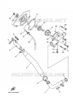 WATERPUMP / HOSES for Yamaha RHINO 2009