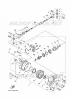FRONT DIFFERENTIAL for Yamaha RHINO 2009