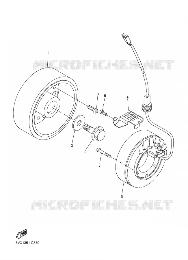 IGNITION Yamaha MOTO 600 2006 FAZER  FZ6-SSV