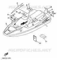 STICKER / TOOLS for Yamaha JET 1992