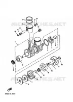 CRANKSHAFT / PISTON for Yamaha JET 1994