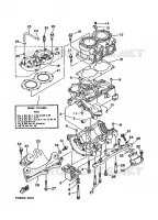 CYLINDER / CRANKCASE for Yamaha JET 1994