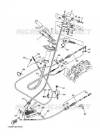 CONTROL CABLE for Yamaha JET 2005