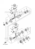CRANKSHAFT / PISTON for Yamaha JET 2005