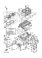 CYLINDER / CRANKCASE for Yamaha JET 1996