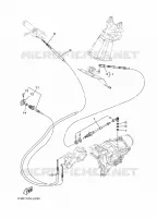 CONTROL CABLE for Yamaha JET 2012