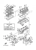 CYLINDER / CRANKCASE for Yamaha JET 2001