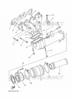 EXHAUST 1 for Yamaha JET 2012