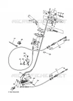 CONTROL CABLE for Yamaha JET 2007