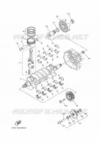 CRANKSHAFT / PISTON for Yamaha JET 2013