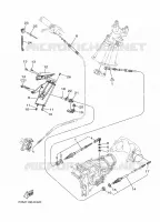 CONTROL CABLE for Yamaha JET 2012