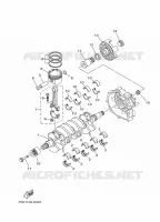 CRANKSHAFT / PISTON for Yamaha JET 2012