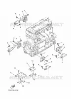 ENGINE MOUNT for Yamaha JET 2012