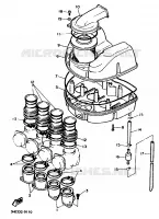 INTAKE for Yamaha FZR 1991