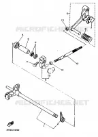 GEAR SHIFT SHAFT / LEVER for Yamaha FZR 1991