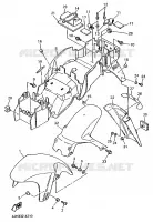 FENDER for Yamaha FZR 25KW 1994