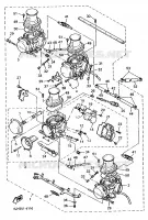 CARBURETOR for Yamaha FZR 25KW 1994