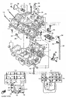CRANKCASE for Yamaha FZR 25KW 1994
