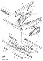 SWINGARM for Yamaha FZR 25KW 1994
