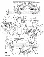 COVER 2 for Yamaha FZR 25KW 1994