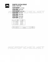 CATALOGUE for Yamaha FZR 1989