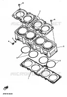 CYLINDER for Yamaha FZR 1989