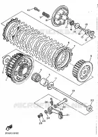 STARTER CLUTCH for Yamaha FZR 1989