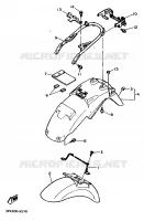 FENDER for Yamaha FZR 1989