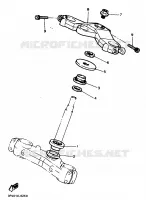 STEERING for Yamaha FZR 1989