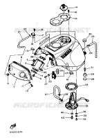 FUEL TANK for Yamaha FZR 1989