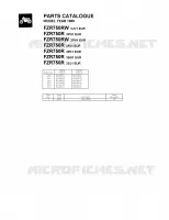 CATALOGUE for Yamaha FZR 1989