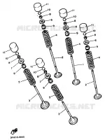 VALVE for Yamaha FZR 1989