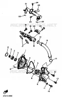 WATERPUMP for Yamaha FZR 1989