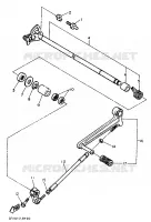 GEAR SHIFT SHAFT / LEVER for Yamaha FZR 1989