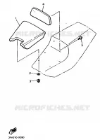 SEAT for Yamaha FZR 1989