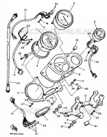 SPEEDOMETER for Yamaha FZR 1989