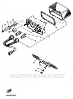 TAIL LIGHT for Yamaha FZR 1989