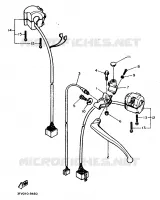 SWITCH / LEVER for Yamaha FZR 1989